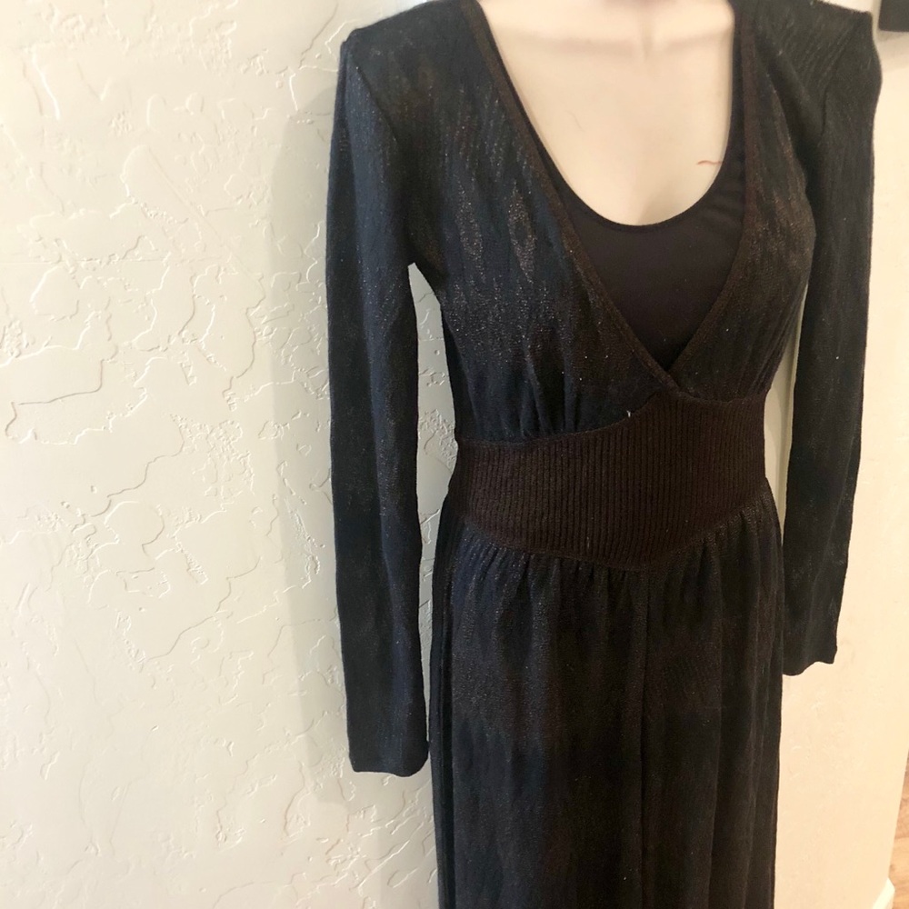 Free People shimmery black jumpsuit